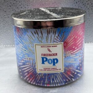 Bath & Body Works Firecracker Pop 3 Wick Candle